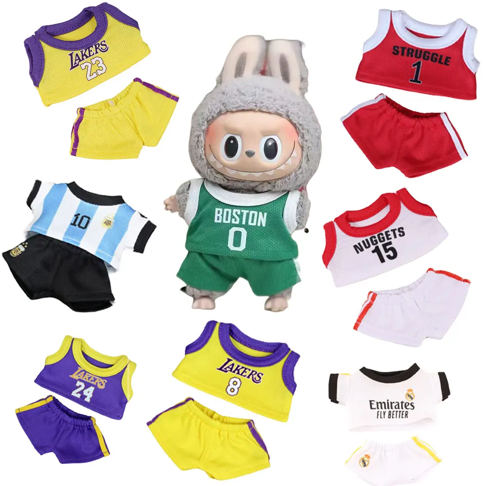 17cm 라부부 액세서리 의류 디자이너 V1 V2 V3 라부부 펜던트에 적합 귀여운 개성 패션 생일 선물