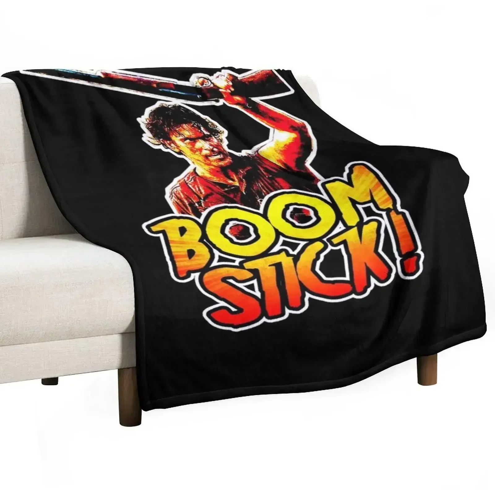 Boom Stick Ash Throw Blanket Soft Big For Decorative Sofa Blankets