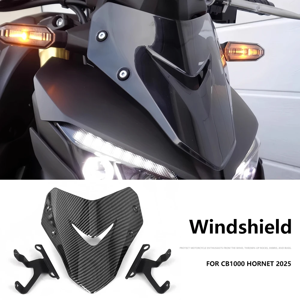 

Fit For Honda CB1000 CB 1000 Hornet SP 2025 Windshield Windscreen Cover Motorcycle Meter Visor Wind Screen Deflector Protector