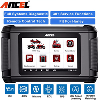 ANCEL MT510 Motorcycle Diagnostic Tool for Harley Davidson Full System Motorbike OBD2 Scanner ABS OIL Reset Code Reader