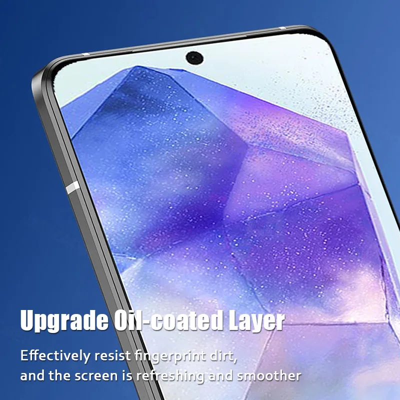 One-click Installation Kit Tempered Glass For Samsung A55 A54 A53 A52 A51 A50 A25 A24 A23 A73 A72 A35 A34 A33 Screen Protector image 4