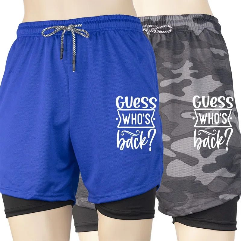 

Мужские узкие повседневные шорты на подкладке с принтом для пляжных тренировок и фитнеса, спортивные шорты с несколькими карманами в повседневном стиле