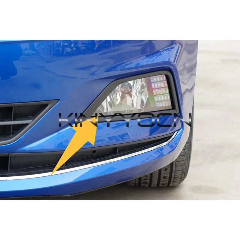 Car Front Bumper DRL Fog Light For Volkswagen VW Polo 2018 2019 2020-2024 Bumper Fog Lamp light Fog Lamp Driving Lamp view 2