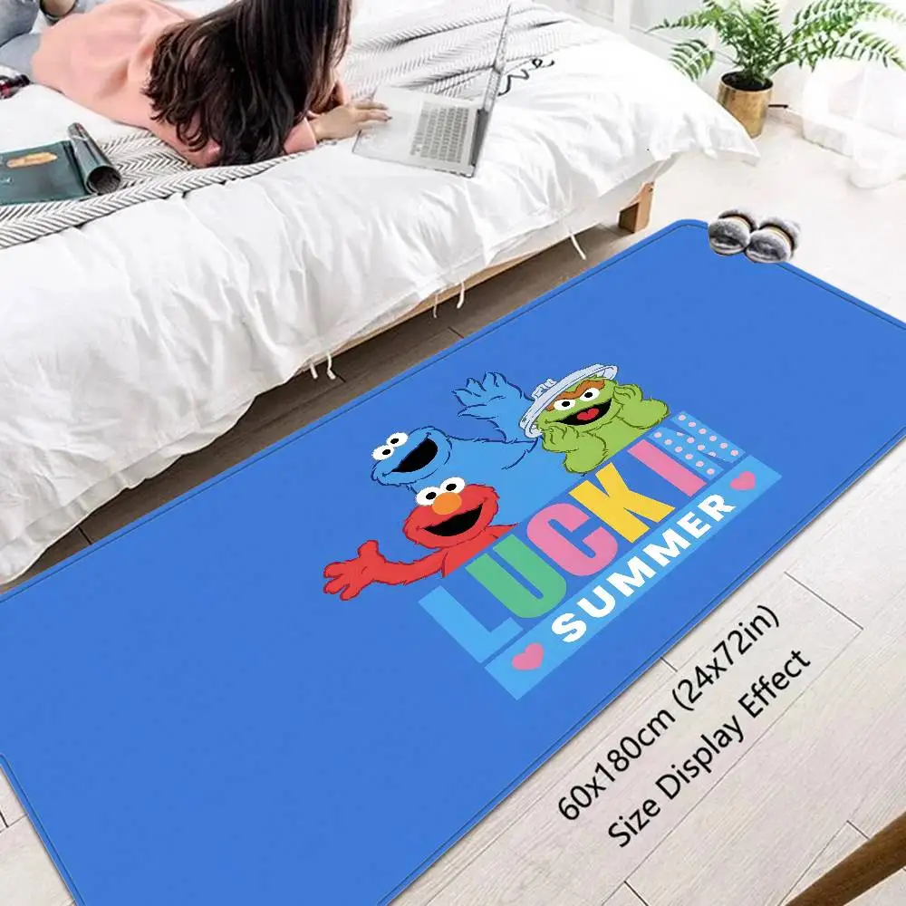 Sesame Street Cartoon Room Mats Washable Non-Slip Living Room Sofa Chairs Area Mat Kitchen Alfombra