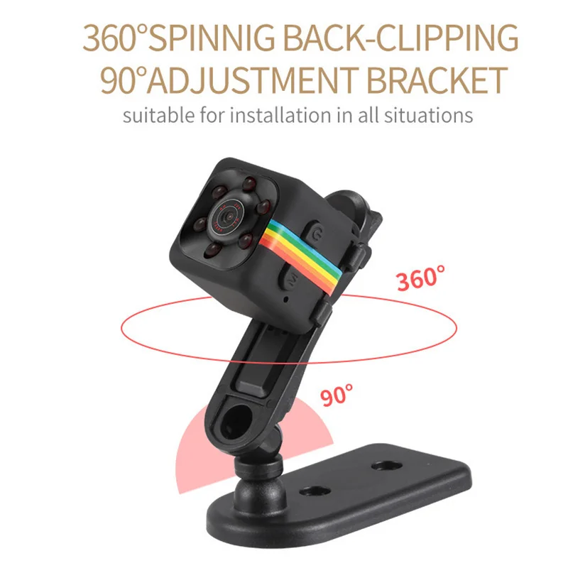 1080P HD Mini kamera taşınabilir küçük dadı kamerası Video ses Mini DV kaydedici kapalı gizli güvenlik kamera ev ofis için yeni