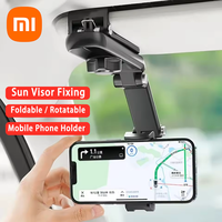 Xiaomi New 1080° Multi-functional Car Sun Visor Phone Holder 360° Rotatable & Retractable Universal Bracket For All Phones