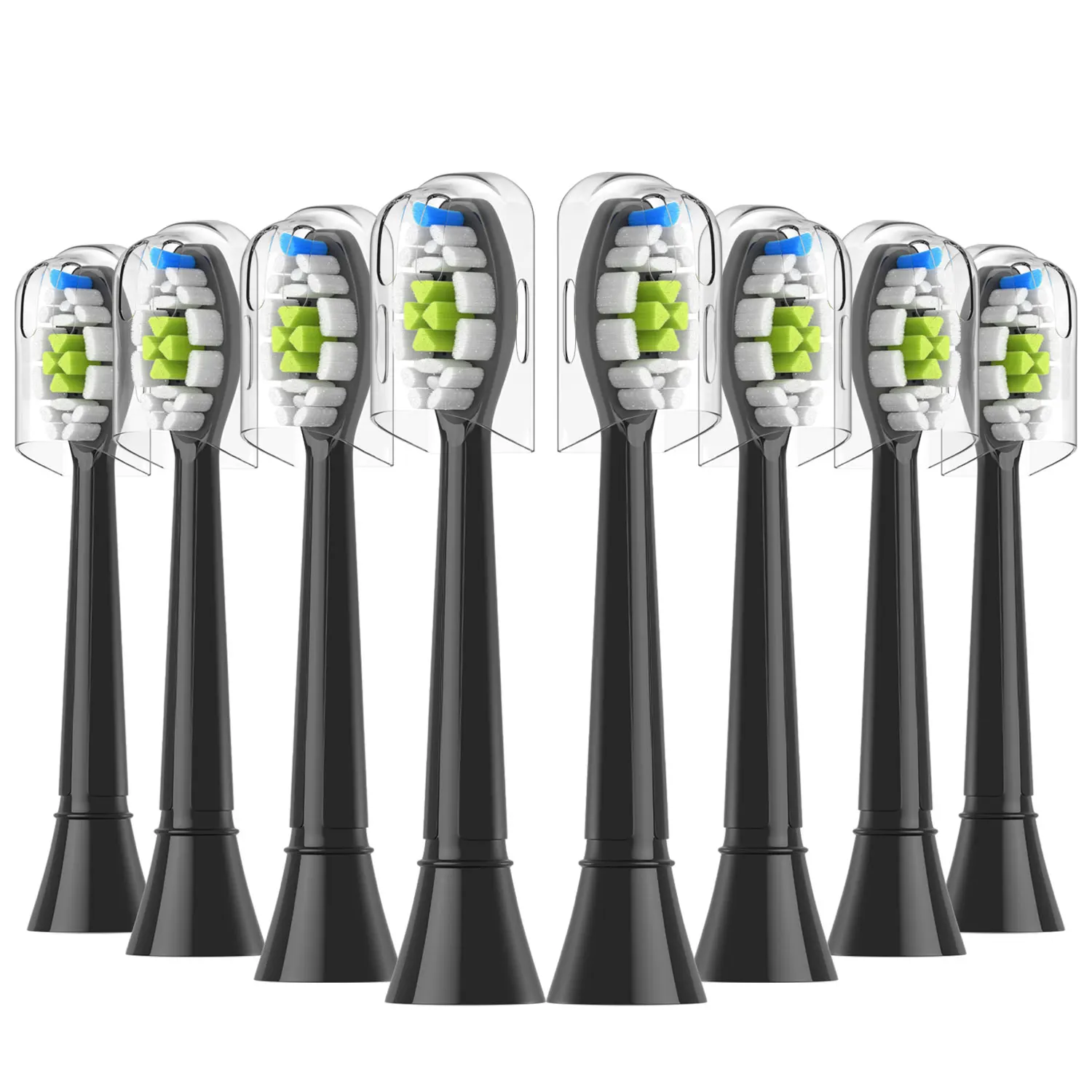 

Replacement Toothbrush Heads Compatible with Philips Electric Toothbrush for EasyClean HealthyWhite and Other Snap-On Handles