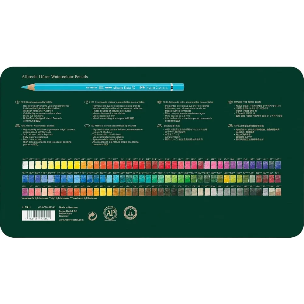 Albrecht Durer 120 Aquarellstift-Set Dose