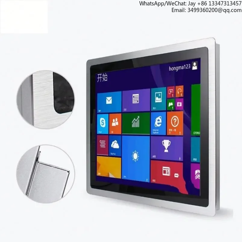 

21,5-дюймовый промышленный сенсорный ПК, встраиваемый компьютер, моноблок, безвентиляторный планшетный ПК на Android