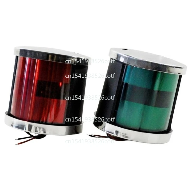 

Левые и правые навигационные огни из нержавеющей стали 316 (12-24В) для лодок и яхт, фурнитура и аксессуары