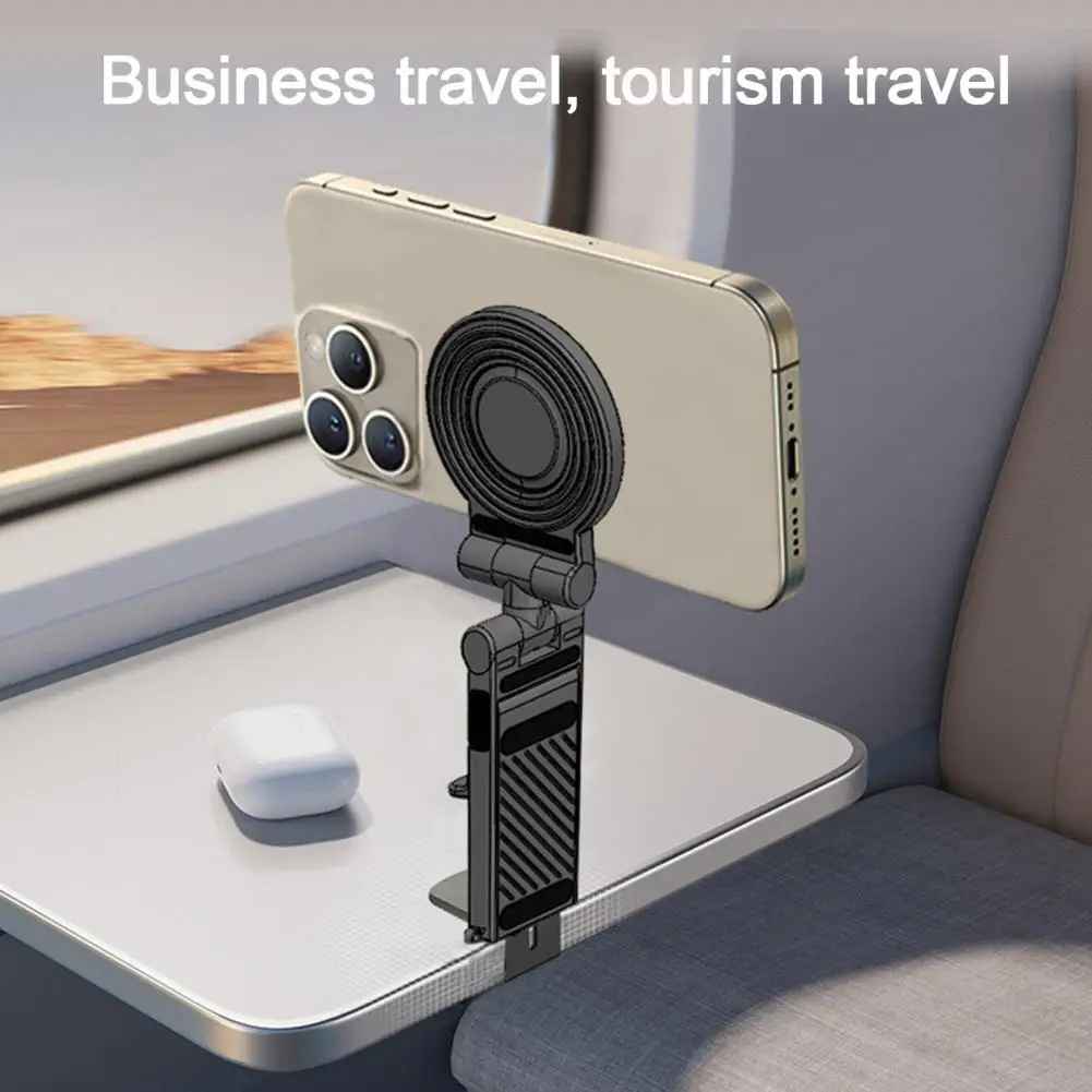 Держатель для телефона в полете, все необходимое для путешествий, крепление для телефона для стола, необходимое дорожное крепление для телефона с супермагнитом для стола в самолете