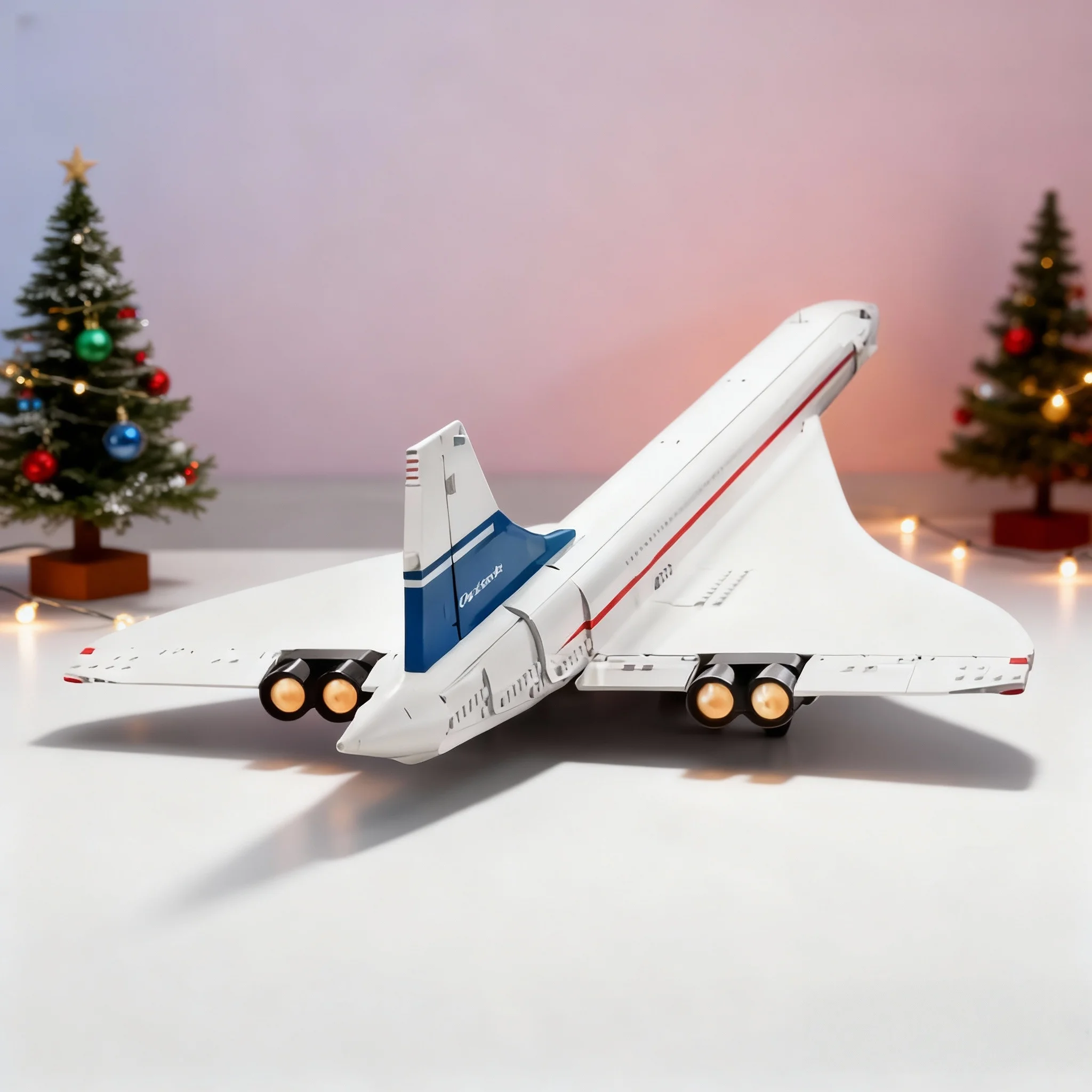 

Hot Deals Airbus Concorde Building Kit Supersonic Airliner Space Shuttle Model 10318 Educational Toy For Children Birthday Gift