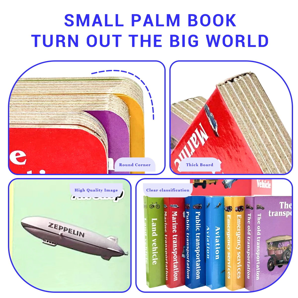 유아용 알파벳 플래시 카드, 6 개의 만화 애니메이션 책 한 상자, 유아용 학습 교육 장난감, 유치원 선물 장난감