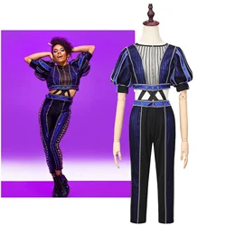 Catherine Parr Cosplay Costume Short Top Pants Suit Performance Outfit Music Festival Clothes Halloween Costume