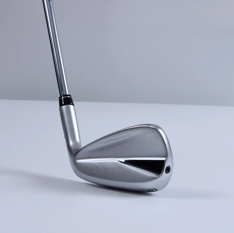 مجموعة حديد لنوادي الجولف ذات الشفرات المزورة مع تصميم مزورة لتعزيز الأداء مجموعة حديد الجولف باللون الفضي والأسود #5