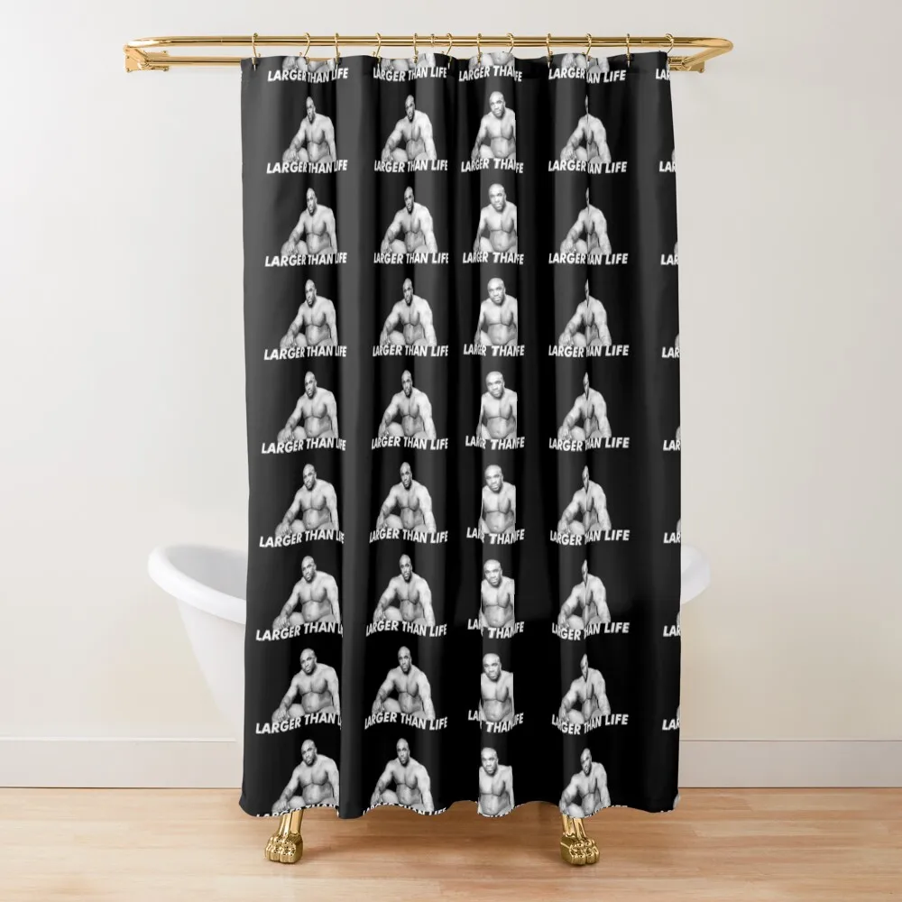 

BARRY WOOD - NAKED GUY SITTING ON A BED (White) Shower Curtain Toilet Accessories Bathroom For Shower Curtain