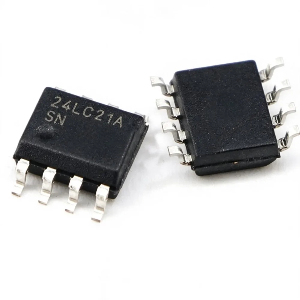 5PCS MCP6021-I/SN MCP6143-E/SN MCP24LC21A-I/SN 24LC16B-I/SN MCP24LC08B-I/SN MCP24LC01B-I/SN 24LC32A-I/SN SOIC-8