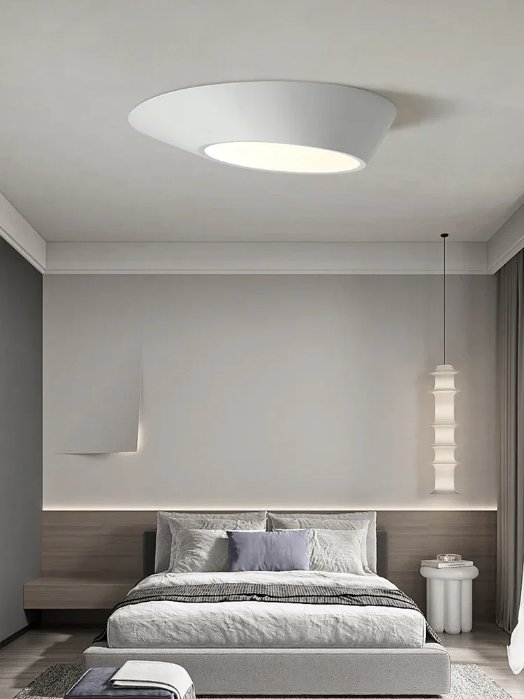 Nordic Angled Ceiling Light hallway entrance minimalist unique light circular cloakroom bedroom Study room led ceiling light