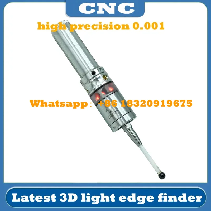 

3D light edge finder CNC machining center sub-center rod detection sensor glowing sound high precision 0.001mm MMP25