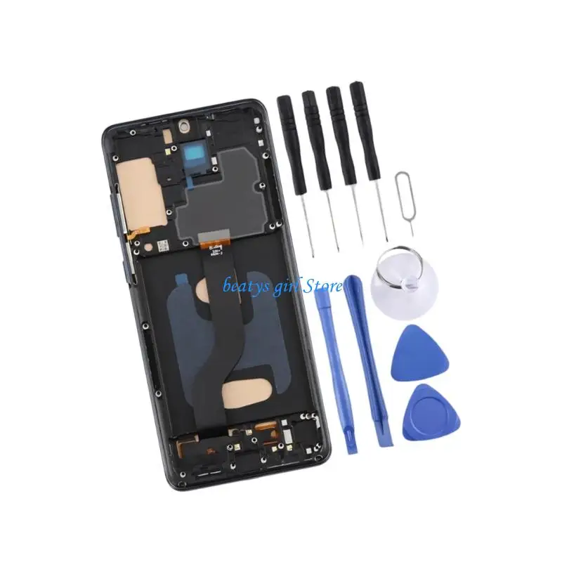 

C7AB High Resolution 6.58 Inch TFT LCD Touch Screens Replacement with Metal Frame Lcd Display Replaces for S20 With Model