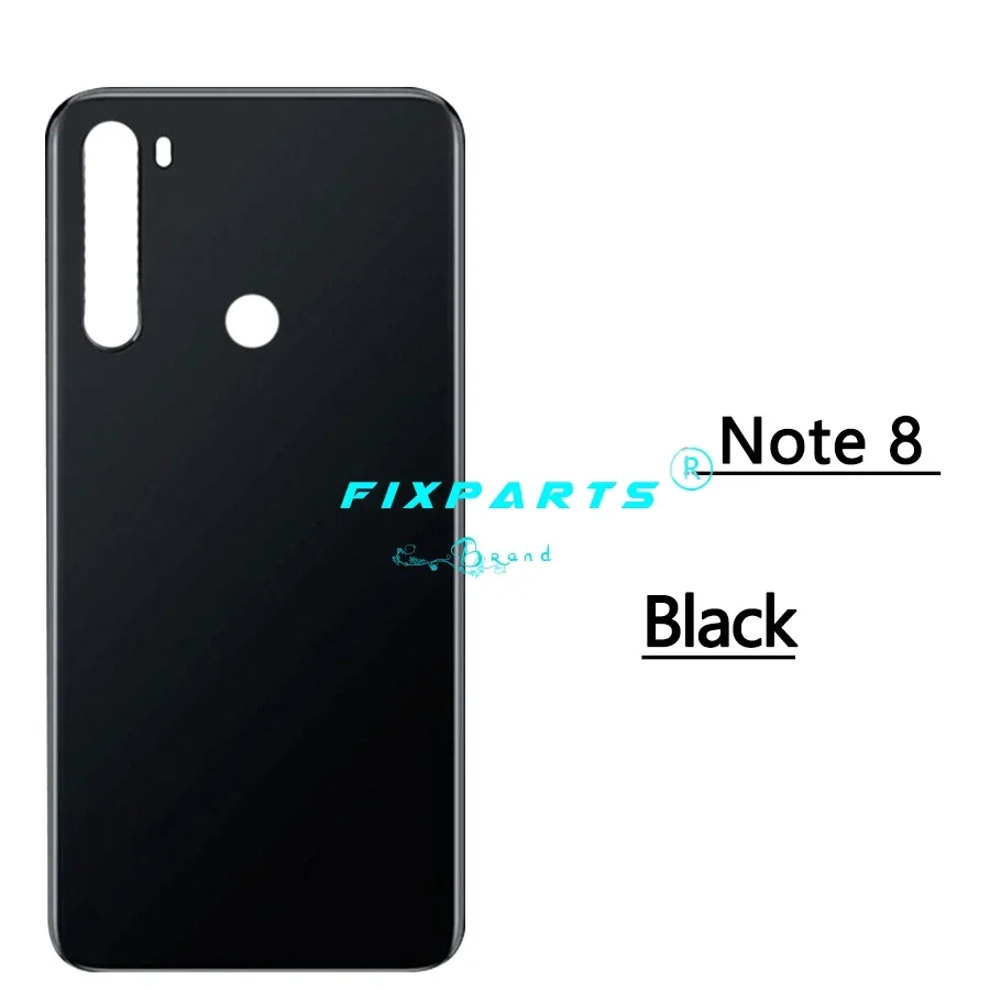 Back Glass For Xiaomi Redmi Note 8 Pro Battery Cover Note8 Pro Rear Glass Door Case Panel For Redmi Note 8 Back Cover