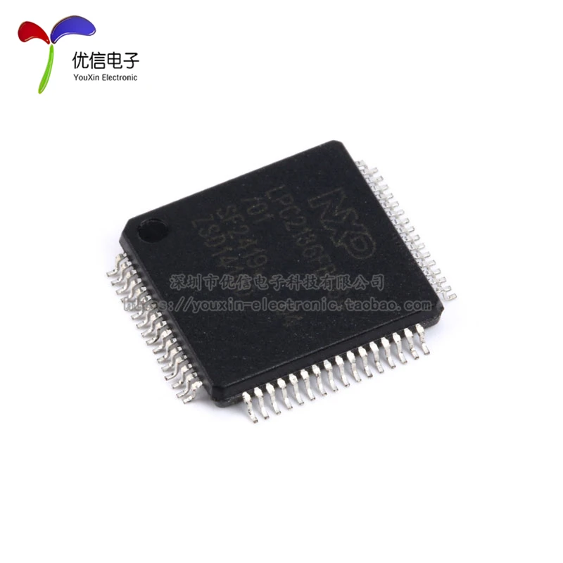 Free shipping    LPC2136FBD64  16/32 ARM7 LQFP-64     10PCS