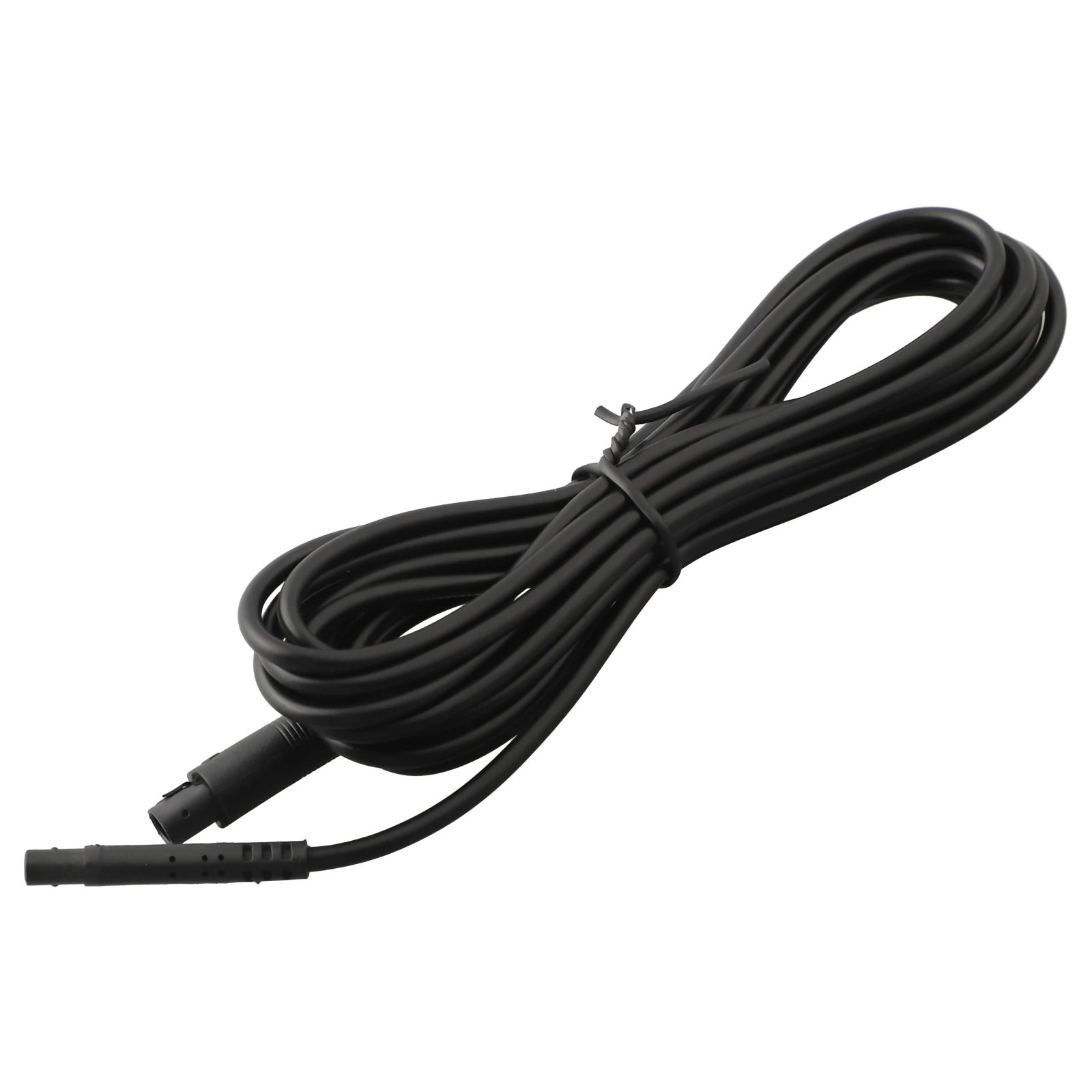 Parking Camera Extension Cable Extension Cord Parking Video 4-core Black Male To Female Non-Deformation 12V 300CM 4pin ABS