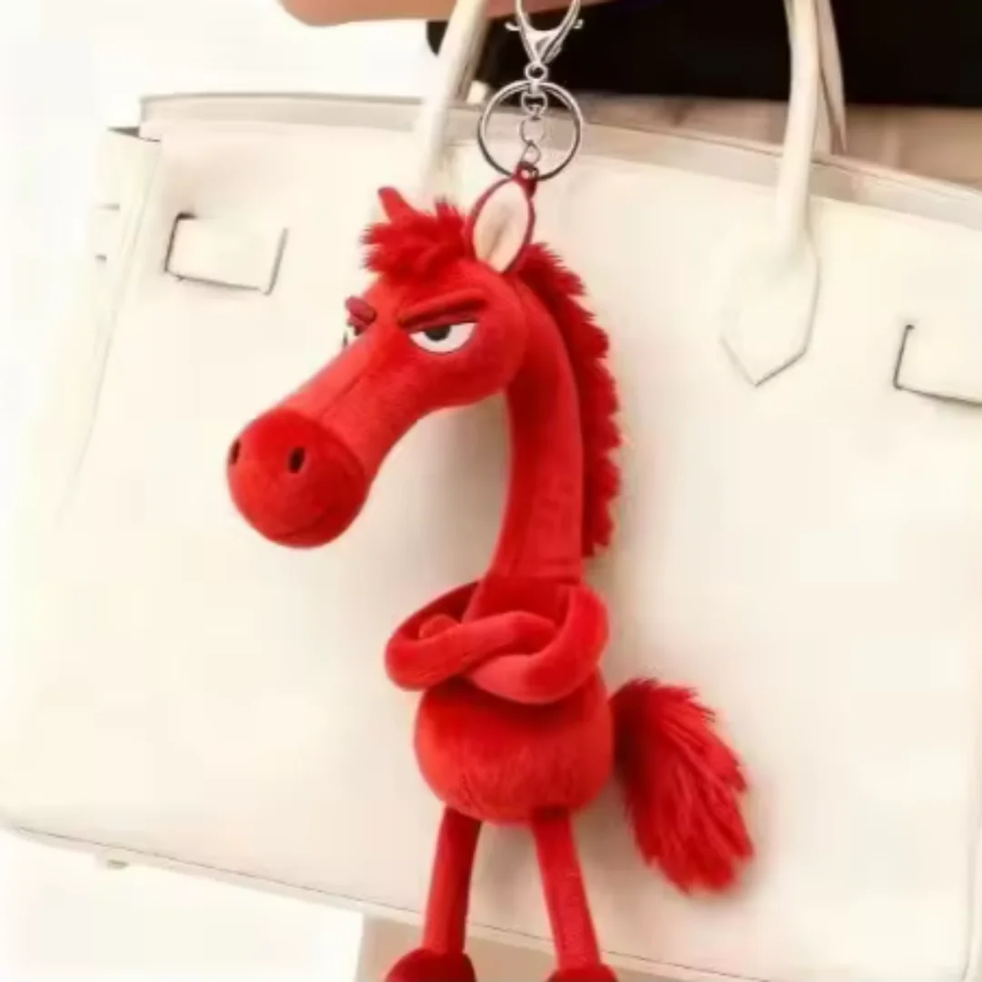 2026 New Plush Doll New Year's Mascot of the Year of the Horse Plush Pony Toy Backpack hanging accessories Christmas Gifts