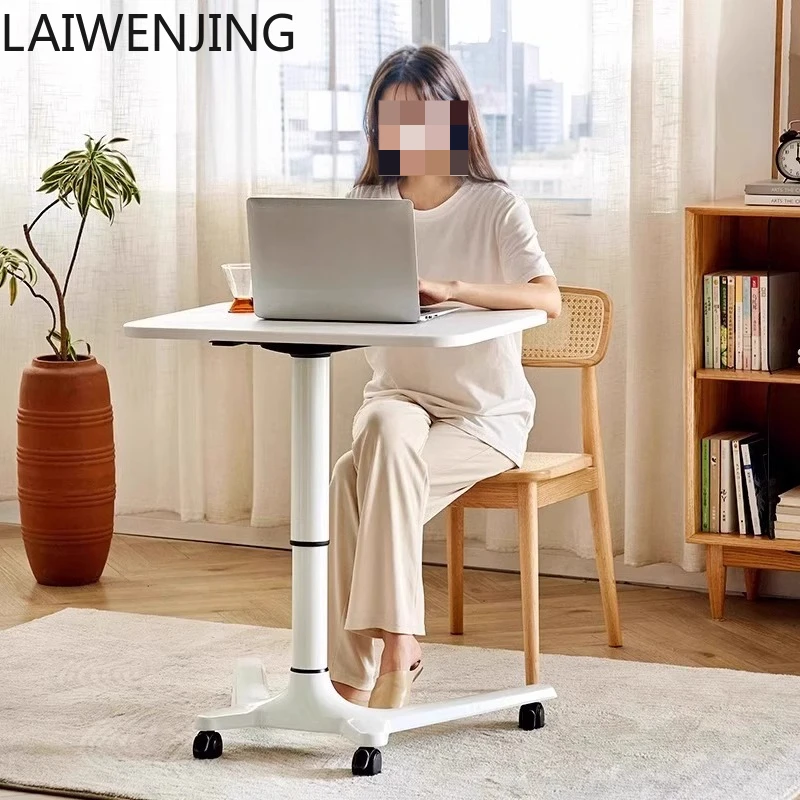 

SGF Standing Office Workbench Pneumatic Lifting Lecture Table Mobile Desk