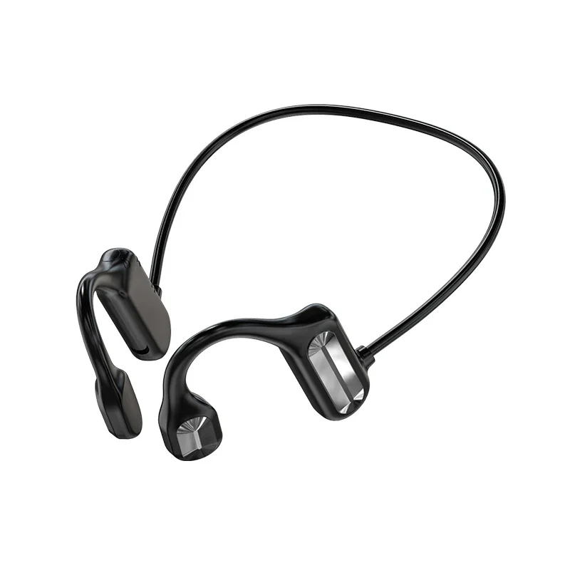 Наушники Bluetooth Беспроводные наушники Гарнитура с костной проводимостью Слуховой аппарат Открытые наушники Спорт на открытом воздухе Стерео Водонепроницаемый микрофон