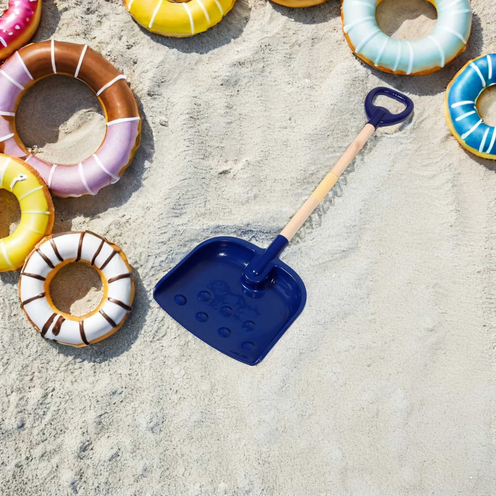 2 قطعة مجرفة الثلج للأطفال مغرفة رمل الشاطئ سميكة متينة وخفيفة الوزن لأداة حفار الرمال في الملعب في الهواء الطلق #1