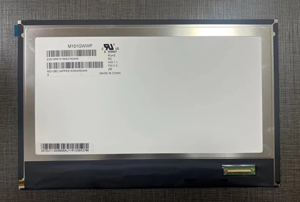 10.1-inch industrial control screen delivery with screen cable 40 pin LVDS single 8 M101NWWB M101GWWF R0