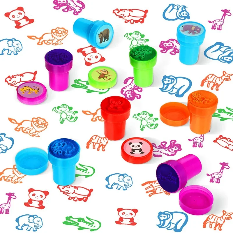 Children's combination stamps, teacher's automatic ink stamps, holiday souvenirs, children's treasure boxes, classroom prizes, E