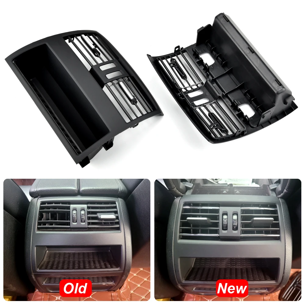 64229172167 New Rear Air Conditioning Ventilation Grille Air Outlet Frame Fit For Bmw 5 Series F10 F11 2010 2011 2012 2013-2016