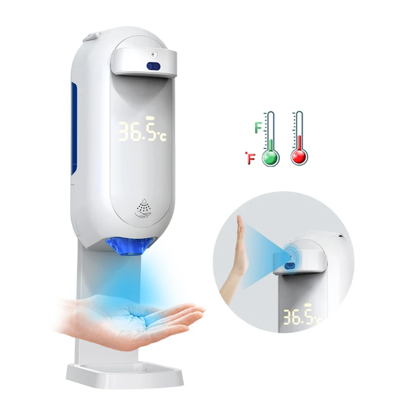 

Dispensador de jabon alcohol touchless spraying machine hand sanitizer automatic liquid wall soap dispenser