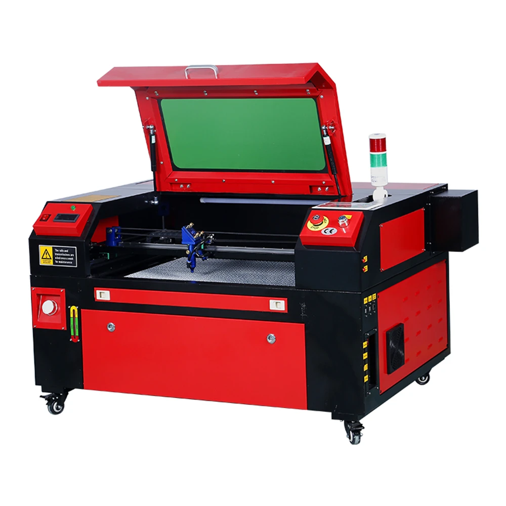 New Design Water Coolig System Built-in 640 Mini 80w 100w 130w  CO2 CNC Laser Cutting Engraving Machine For Wood Acrylic Foam