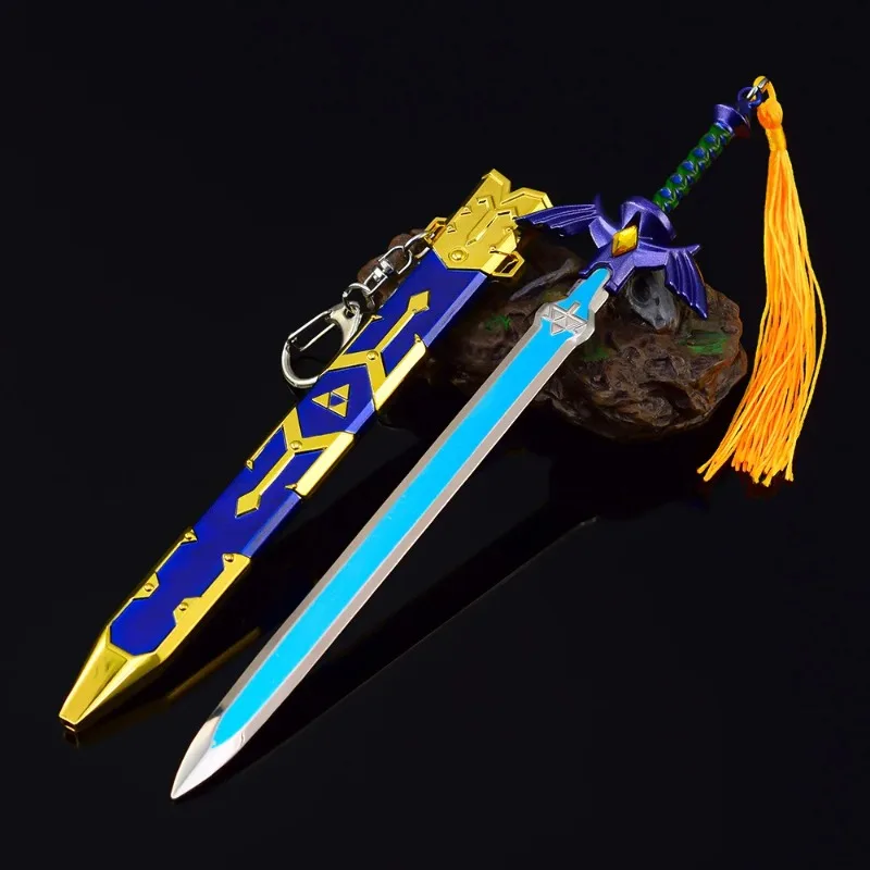 Legend of Zelda: Kingdom of Tears Master Link Sword Final Trial Edition Weapon Model 22CM Ornament Crafts Gifts Toys Boys