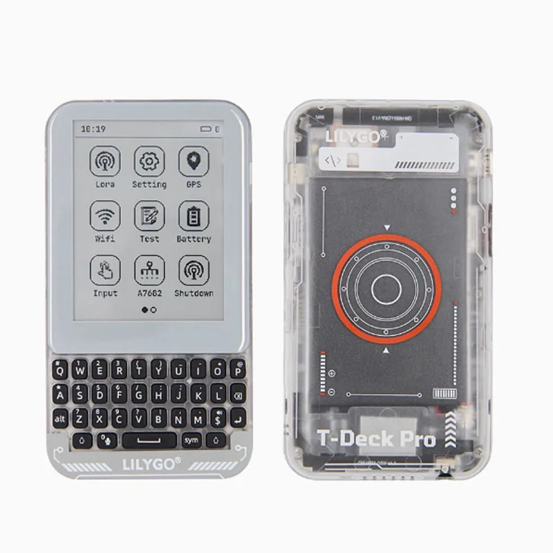 

-Deck Pro ESP32-S3 LORA Touchscreen E-Ink Display GPS Keyboard AILearning Dongheng