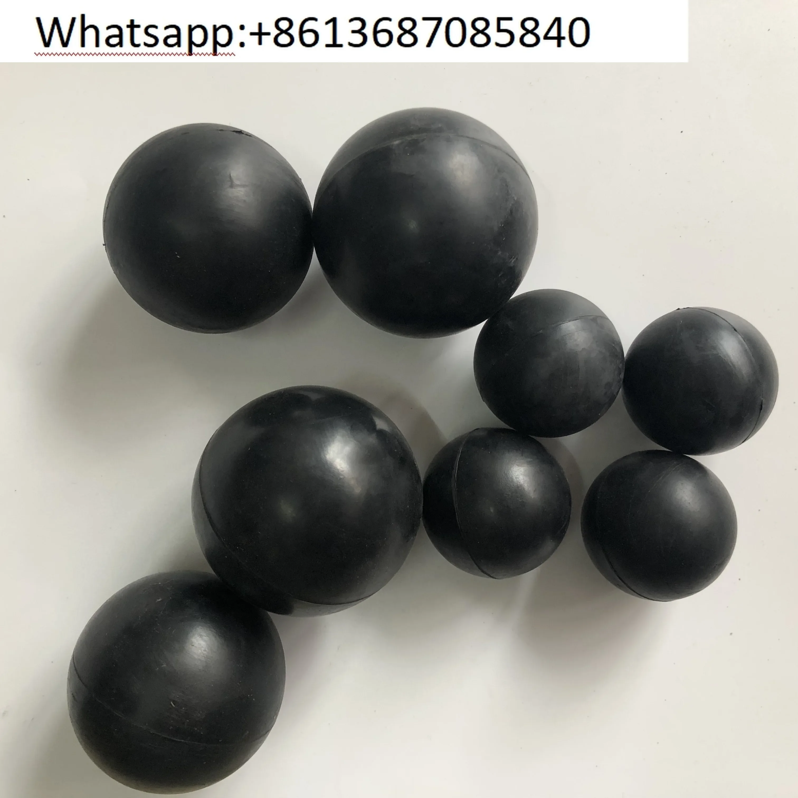 10pcs Pneumatic diaphragm pump accessories Dingjing rubber diaphragmpump ball QBK/QBY-25 40 50 65 80 100 ball seat