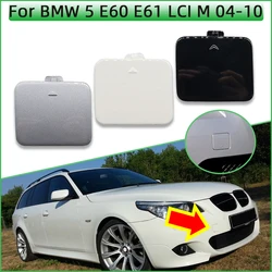 Decoration Trailer Cover Cap Front Bumper Towing Eye Hook Shell For BMW 5 E60 E61 LCI M-Sport 2004-2010 High Quality Spray Paint
