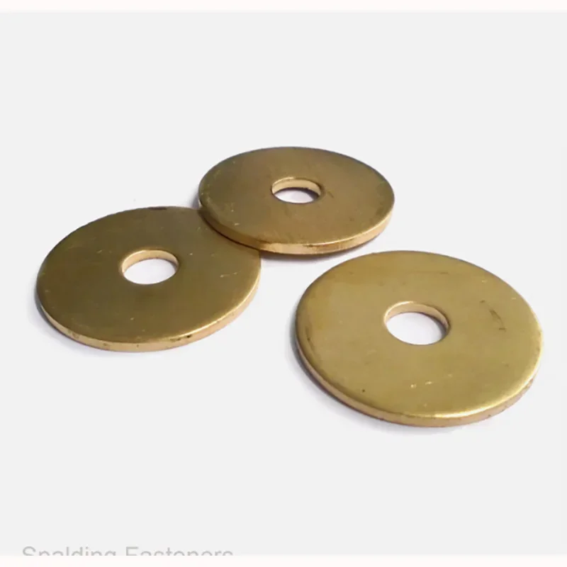 M2 M2.5 M3 M4 M5 M6 M8 M10 M12 M14 M16 M18 M20 M22 M24 Solid Brass Flat Washer