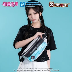 Moeyu Hatsune Miku Men Breast Chest Bag Pouch Crossbody  Shoulder Sling bag Package Mini Vocaloid Cosplay Waist Pack