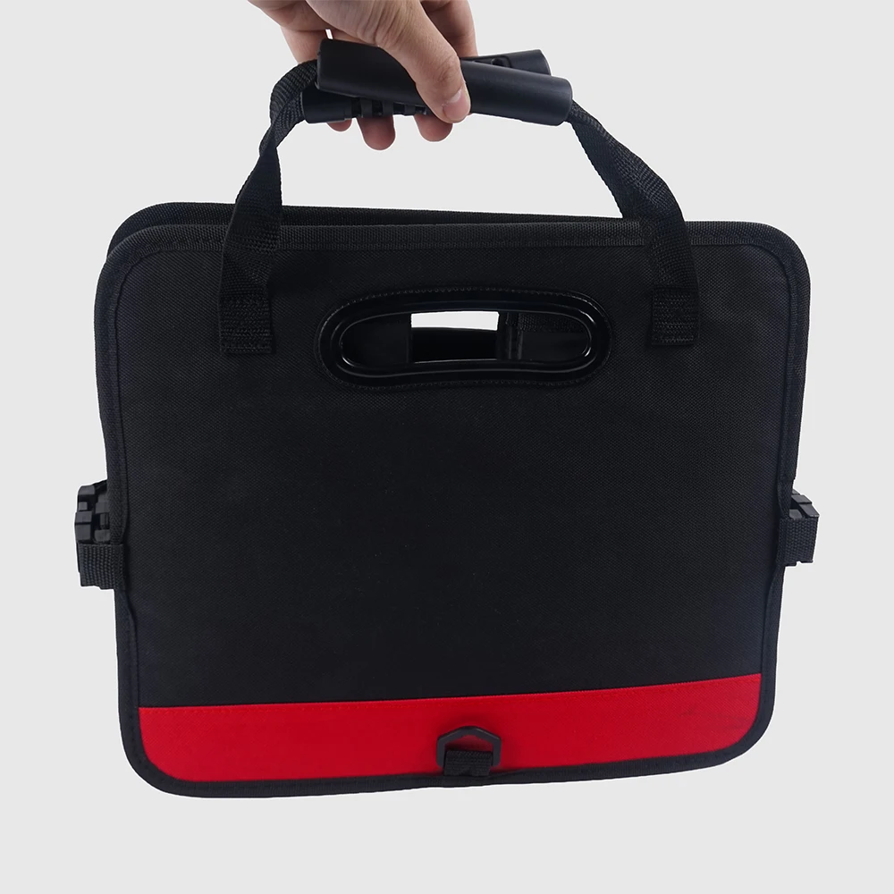 

Органайзер для багажника автомобиля из ткани Оксфорд 600D, большой вместимости, складной, с удобной ручкой для переноски, простая сборка