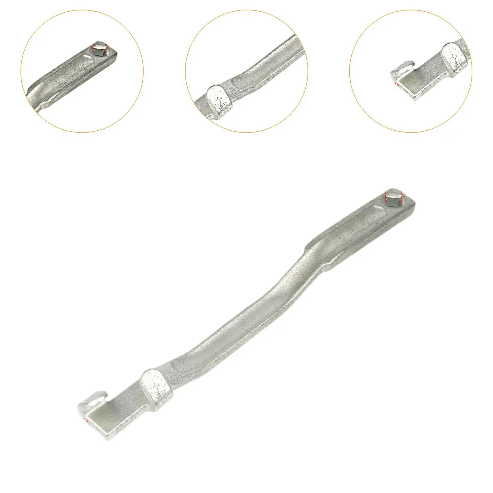 Wrench Extender Tool Extension Amplifier Tool Hard to Reach Areas Multi Use Universal Spanner Extender for Mechanics DIY