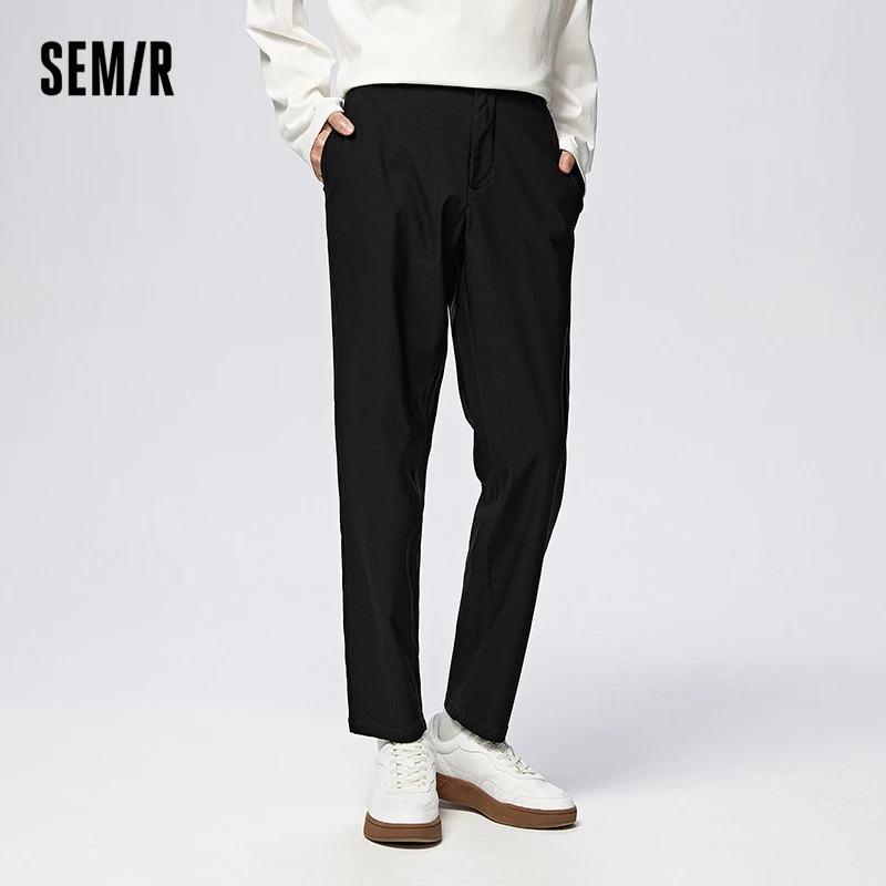 Semir Casual Pants Men 2023 Spring New Simple Business Commuting Style Comfortable Business Pants