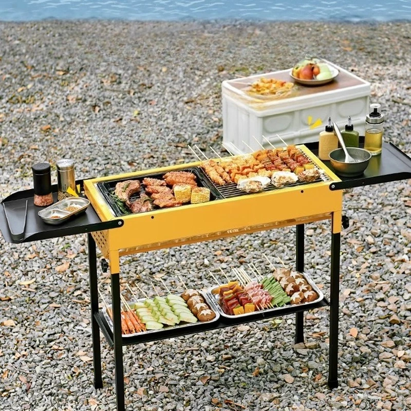 Barbecue Grill Charcoal Barbecue Tools Grill Smokeless Carbon Grill Windproof Skewers