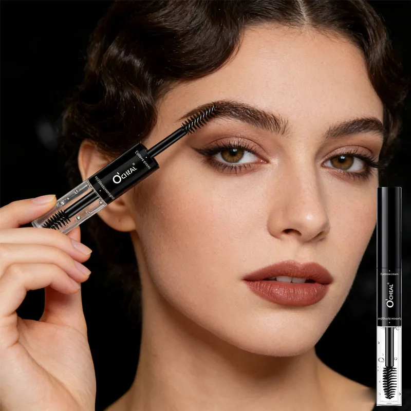 1PCS/2PCS Dual Head Styling Eyebrow Dye, Waterproof and Sweat Proof, Creating Natural Three-Dimensional Wild Eyebrows