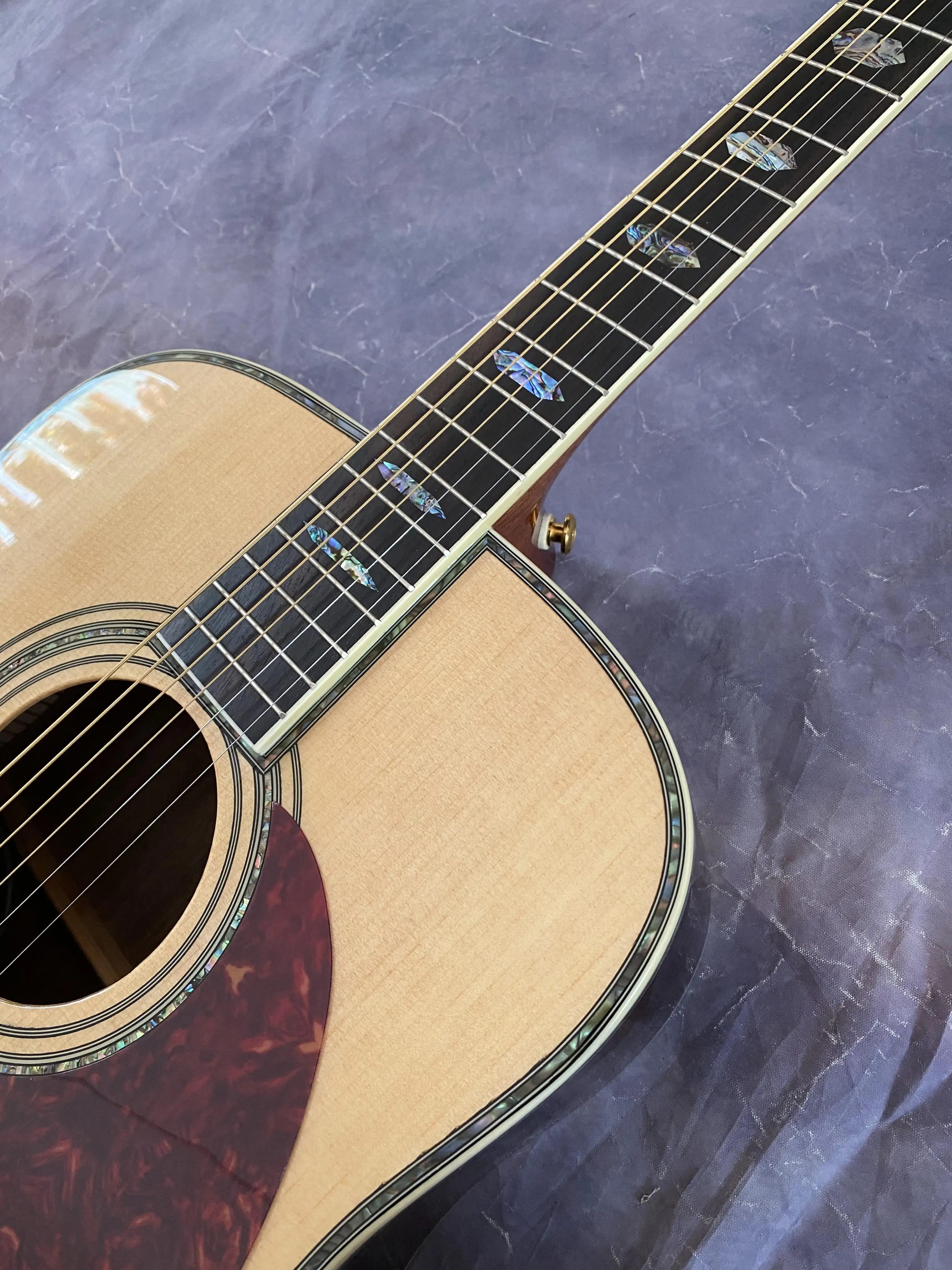 D45 41 inches solid spruce Acoustic electric guitar with pickup rosewood fingerboard 20 frets 6 strings in stock