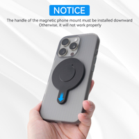 for DJI OM 7/7P/6 Magsafe Adapter Ring Holder Phone Clamp For Gimbal Stabilizer DJI Osmo Mobile 7 6 OM 7 OM 7P OM 5 OM 4 OM 4 SE