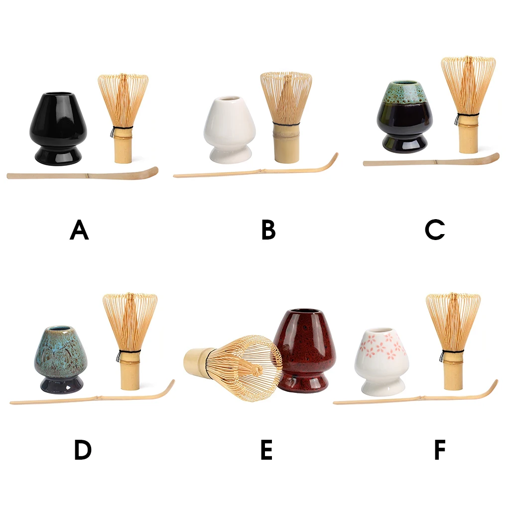 

Японский набор чая маття 3 в 1, традиционные чайные наборы для дома, инструменты для приготовления чая, аксессуары, новогодние подарки, белый